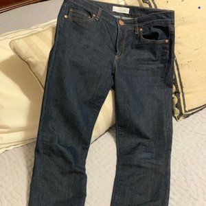 Jean, Ann Taylor Loft Size 27/4 Navy color